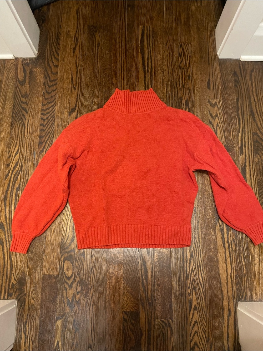 GAP Bright Red Turtleneck Sweater